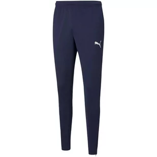 Spodnie Męskie Puma Teamrise Poly Training Pants Granatowe 657390 06-2Xl - Spodnie męskie - miniaturka - grafika 1