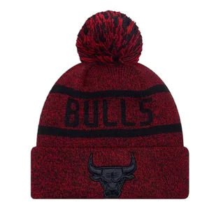 Czapka zimowa New Era NBA Chicago Bulls Jake Bobble Knit Beanie Hat - 60424795 - Czapki i chusty sportowe męskie - miniaturka - grafika 1