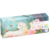 Puzzle - Puzzle tekturowe Djeco - Jednorożce 200 el. - miniaturka - grafika 1