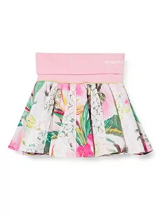Desigual Spódnica dziewczęca Fal_Bismarck, Różowy (Rosa Palido 3025), 104 cm - Spódnice - miniaturka - grafika 1