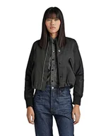 Kurtki damskie - G-STAR RAW Damska kurtka bomberka ze sznurkiem, Niebieski (raw denim D21951-D189-001), L - miniaturka - grafika 1