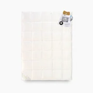 Kołdry - Kołdra puchowa całoroczna AMZ SILVER PRESTIGE 100% puch Rozmiar - 180x200, Kolor poduszek i kołder - srebrzysta popiel - miniaturka - grafika 1