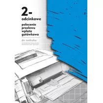 Michalczyk&Prokop POLECENIE PRZELEWU/WPŁ.GOT.2ODC. 100K. A4 F-110-2 - Druki akcydensowe - miniaturka - grafika 1