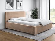 Łóżka - Łóżko tapicerowane 200x200 ROXIE / kolor do wyboru - miniaturka - grafika 1