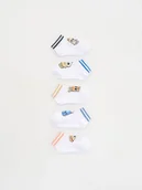 Skarpetki dla dzieci - Reserved - Skarpetki 5 pack - biały - miniaturka - grafika 1