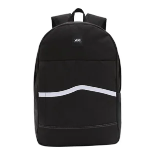 Plecak szkolny Vans Construct School Black/White - VN0A5FHWY281 - Plecaki szkolne i tornistry - miniaturka - grafika 1