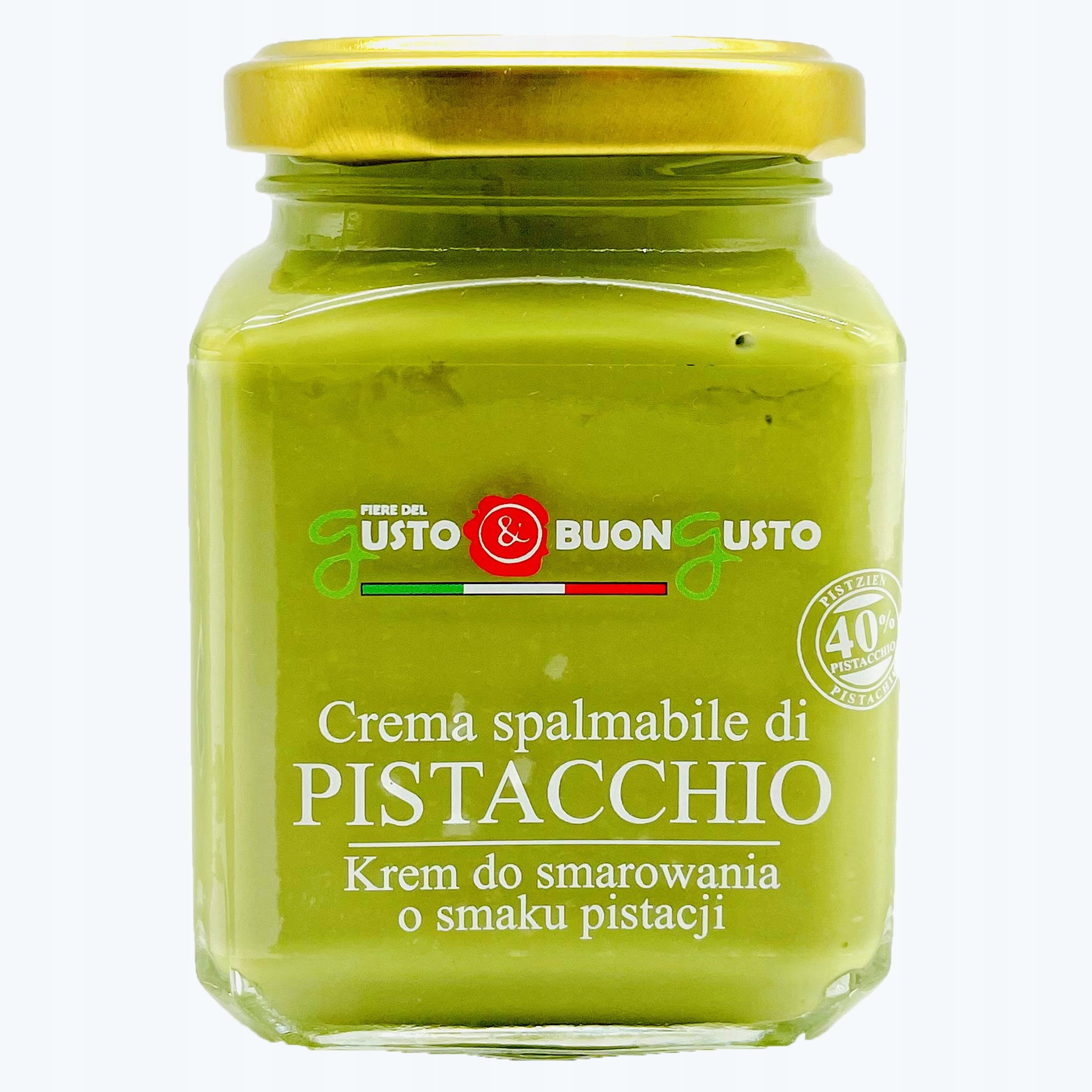 Krem Pistacjowy Crunchy 200g Sycylijski Edycja Limitowana Gusto Buon Gusto