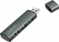 Huby USB - HUB USB LogiLink LogiLink USB 3.2 HUB 3-port, Gen2 mit Aluminiumgehäuse - miniaturka - grafika 1