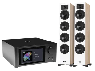 NAD C 700 V2 (czarny) + Diva 6 (dąb) - Zestawy stereo - miniaturka - grafika 1