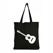 Torby i wózki na zakupy - Eko TORBA Shopper Na ramię Muzyka Nuty Gitara #2 - miniaturka - grafika 1