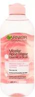 Toniki i hydrolaty do twarzy - Garnier SkinActive Micellar Rose Water Cleanse & Glow 400 ml - miniaturka - grafika 1