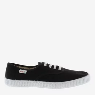 Buty sportowe damskie niskie Victoria 1915 Inglesa Lona 106613-10 37 (24,1 cm) Czarne (8433101034827_PL) - Trampki damskie - miniaturka - grafika 1