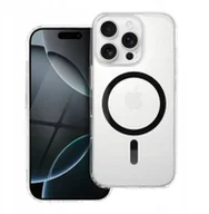 Etui i futerały do telefonów - Drop Glue Colorful Ring Mag Cover kompatybilny z MagSafe pasuje do IPHONE 12 MINI czarny - miniaturka - grafika 1