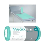 Kosmetyczne akcesoria jednorazowe - Podkład higieniczny na rolce 50cm x 50cm zielony podfoliowany 54g MedixPro 40szt - miniaturka - grafika 1