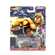 Samochody i pojazdy dla dzieci - HOT WHEELS Premium Mercedes-Benz Unimog U 1300L Masters Of The Universe - miniaturka - grafika 1