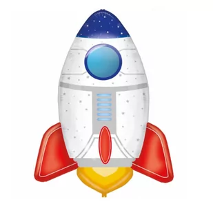 Balon Foliowy Rakieta Kosmiczna 24" - Balony i akcesoria - miniaturka - grafika 1