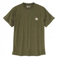 Koszulki męskie - Koszulka Carhartt Force Midweight S/S Pocket - miniaturka - grafika 1