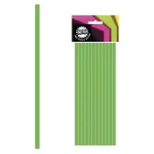 Słomki do napojów - SŁOMKI PAPIEROWE ZIELONE 12 SZT - miniaturka - grafika 1