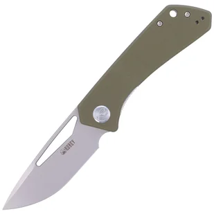 Nóż składany Kubey Knife Thalia, Green G10, Bead Blasted D2 (KU331D) - Noże - miniaturka - grafika 1