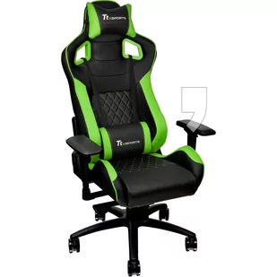 THERMALTAKE Ttesports GT-Fit 100 green (GC-GTF-BGMFDL-01) - Fotele gamingowe - miniaturka - grafika 1