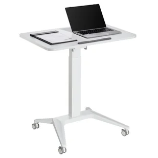 MACLEAN MOBILNE BIURKO STOLIK NA LAPTOP BIAŁE MC-453W - Biurka - miniaturka - grafika 1