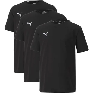 Koszulka Puma Junior Teamgoal 23 Casual T-shirt 3-pack P, Dzieci - Odzież sportowa dziecięca - miniaturka - grafika 1
