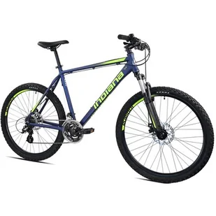 Rower górski MTB INDIANA X-Pulser 2.6 M21 26 cali męski Niebiesko-żółty - Rowery - miniaturka - grafika 1