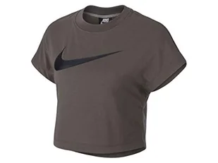 Nike t-shirt damski Brown(ridgerock/Black) XL - Koszulki i topy damskie - miniaturka - grafika 1