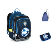 Plecaki szkolne i tornistry - Topgal Komplet szkolny ENDY 22016 SET MEDIUM - miniaturka - grafika 1