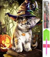 Zabawki kreatywne - HAFT DIAMENTOWY DUŻY 5D Zestaw Obraz MOZAIKA D13 - miniaturka - grafika 1