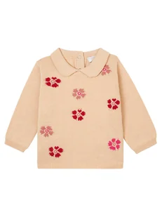 Noppies Sweter "Feuchy" w kolorze jasnopomarańczowym - Bluzy i sweterki niemowlęce - miniaturka - grafika 1