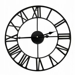 Metalowy Zegar Ścienny 60 Cm Vintage Loft Rzymski - Zegary - miniaturka - grafika 1
