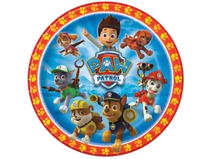 Dekoracyjny opłatek tortowy Psi Patrol - 20 cm - Ciasta i półprodukty do ciast - miniaturka - grafika 1