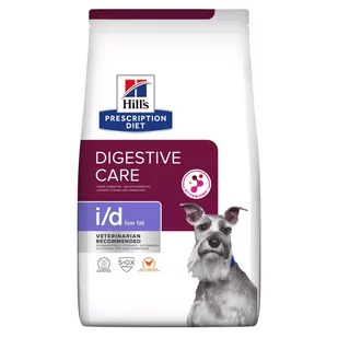 Hills Prescription Diet I/D Digestive Care Low Fat Canine 12 kg - Sucha karma dla psów - miniaturka - grafika 1