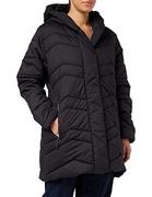 Kurtki damskie - Jack Wolfskin Damska kurtka Kyoto Coat W Czarny XXL 1204943 - miniaturka - grafika 1