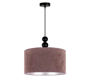 Duolla - Żyrandol na lince LYON 1xE27/15W/230V śr. 40 cm brązowy - Lampy sufitowe - miniaturka - grafika 1