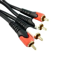 Pozostałe akcesoria sieciowe - Przyłącze 2 wtyki RCA na 2 wtyki RCA P-K 7.5m - miniaturka - grafika 1