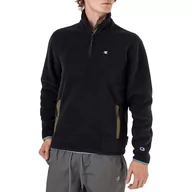 Bluzy sportowe męskie - Champion Polartech Recycled Velour Sweatshirt > 215107-KK002 - miniaturka - grafika 1