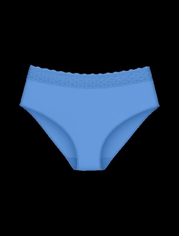 TRIUMPH MAJTKI damskie figi chabrowe NIEBIESKIE Feel of Modal Midi S