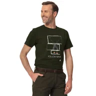 Koszulki sportowe męskie - T-shirt Tagart FNT Duck Green myśliwski nadruk - miniaturka - grafika 1