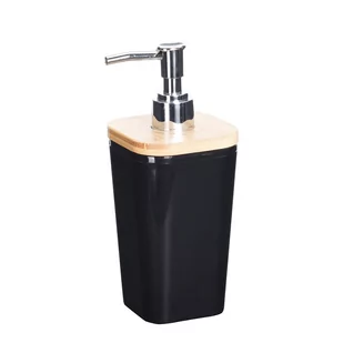 Bathroom Solutions Dozownik pojemnik DO MYDŁA w płynie płynu bambus 530710 - Mydelniczki i dozowniki mydła - miniaturka - grafika 1
