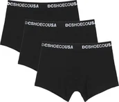 Majtki męskie - Męskie bokserki DC Shoes 3-pak DC-B2 czarny XL - miniaturka - grafika 1