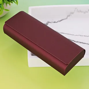 Etui okularowe na magnes STHC-14C bordowe - Akcesoria do okularów - miniaturka - grafika 1