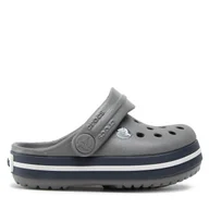Buty dla chłopców - Klapki Crocs Crocband Clog K 204537 Szary - miniaturka - grafika 1