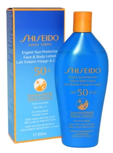 Shiseido Sun Care Expert Sun Protector Face & Body Lotion krem chroniący przed słońcem SPF 50+ 300 ml - Balsamy i kremy do opalania - miniaturka - grafika 2