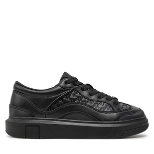Sneakersy Armani Exchange XUX193 XV908 K001 Czarny - Sneakersy męskie - miniaturka - grafika 1