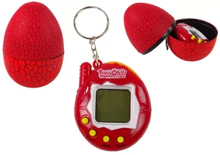 Tamagotchi w Jajku Gra Elektroniczne Zwierzątko Czerwone - Gry planszowe - miniaturka - grafika 1