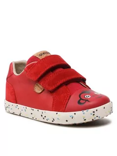 Buty dla chłopców - Geox Sneakersy B Kilwi Boy B35A7C08522C7000 S Czerwony - grafika 1