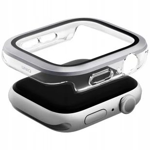 Etui UNIQ Voute do Apple Watch Series 10 42mm szkło hartowane srebrny - Akcesoria do zegarków - miniaturka - grafika 1