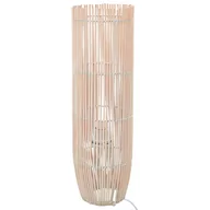 Lampy stojące - VidaXL Lampa podłogowa, wiklina, biała, 52 cm, E27 289596 - miniaturka - grafika 1